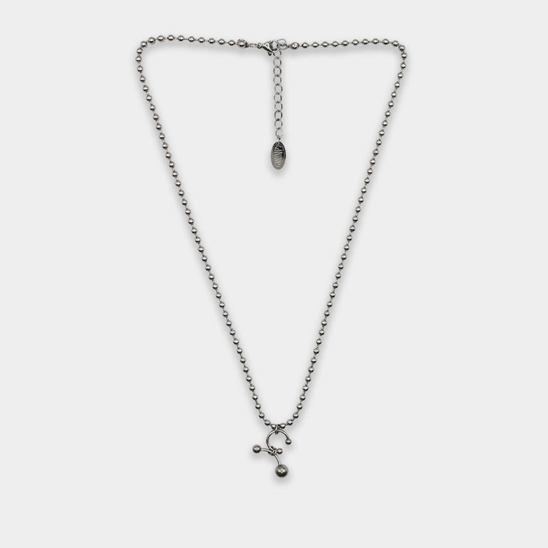 Grumpy Stuff（グロンピースタッフ）の「リンクピアスボールズネックレス（アクセサリー）」
