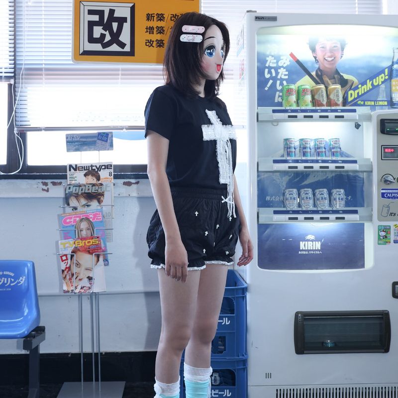 レース パンプキン ショーツ - クロス