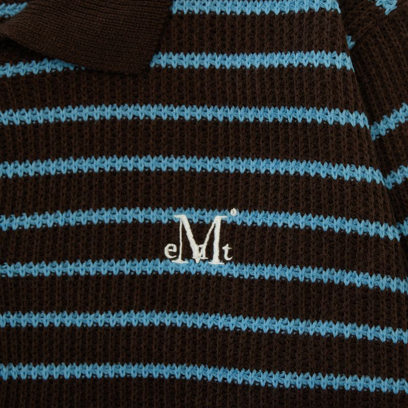 TOURS STRIPE KNIT CARDIGAN (UNISEX)