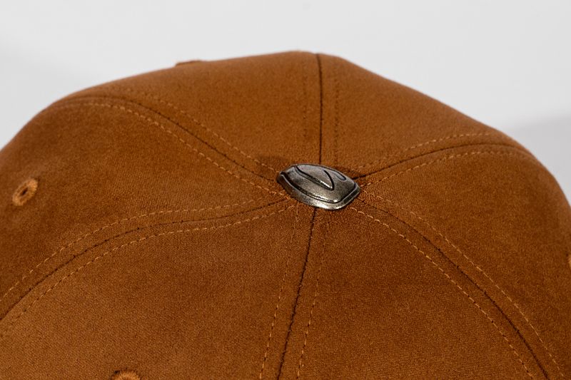 [MADE] Dimanche Signature Flash heart star suede cap [Brown]