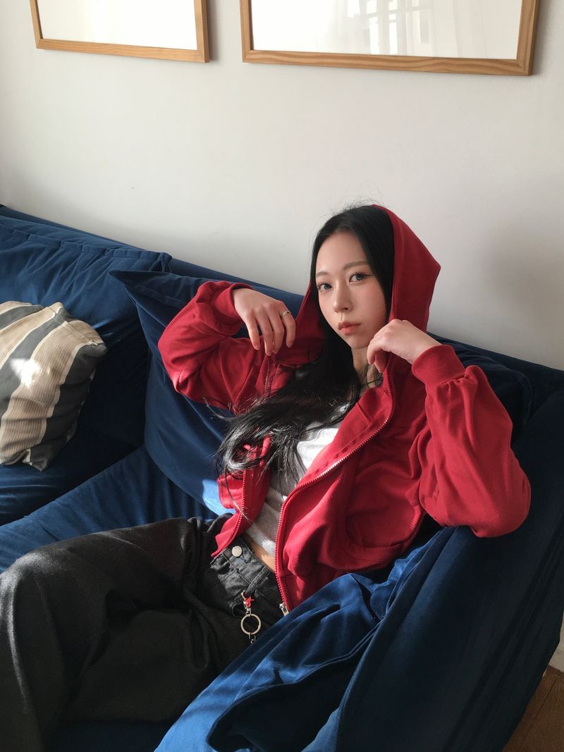 Labo High Neck Hooded Zip-Up (7c)