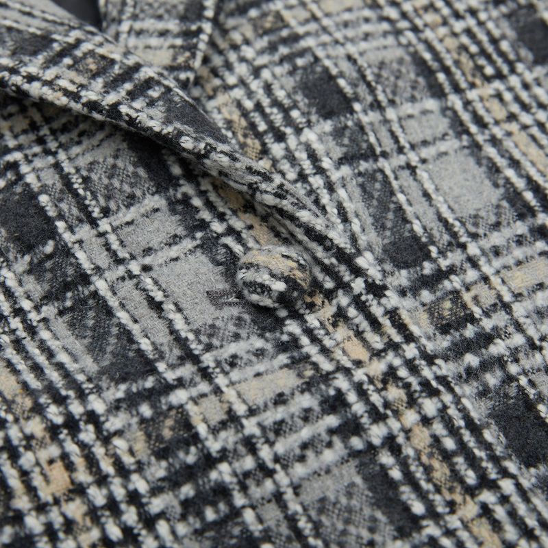 ツイードセットアップショートジャケット / Tweed Set-up Short Jacket [BLACK]