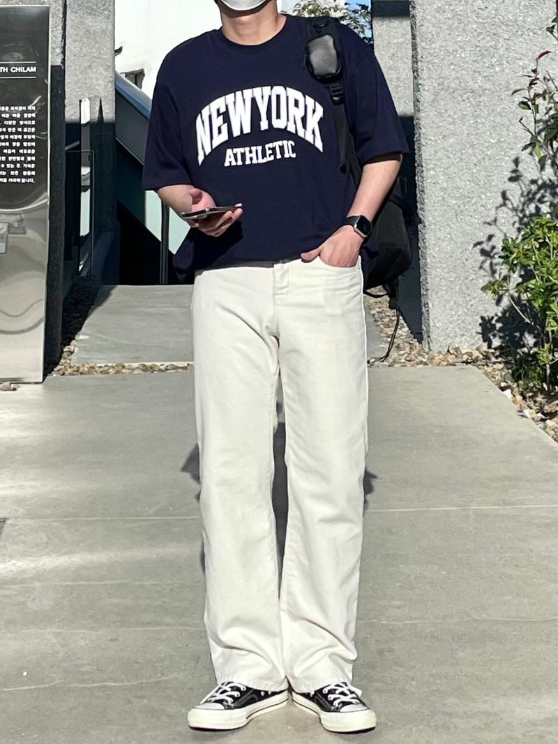 [MADE]NEVERDOWHY NEWYORK PRINTING T-SHIRTS