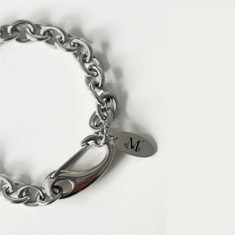 MUCENT HINA SINATURE CLIP BRACELET (Silver)