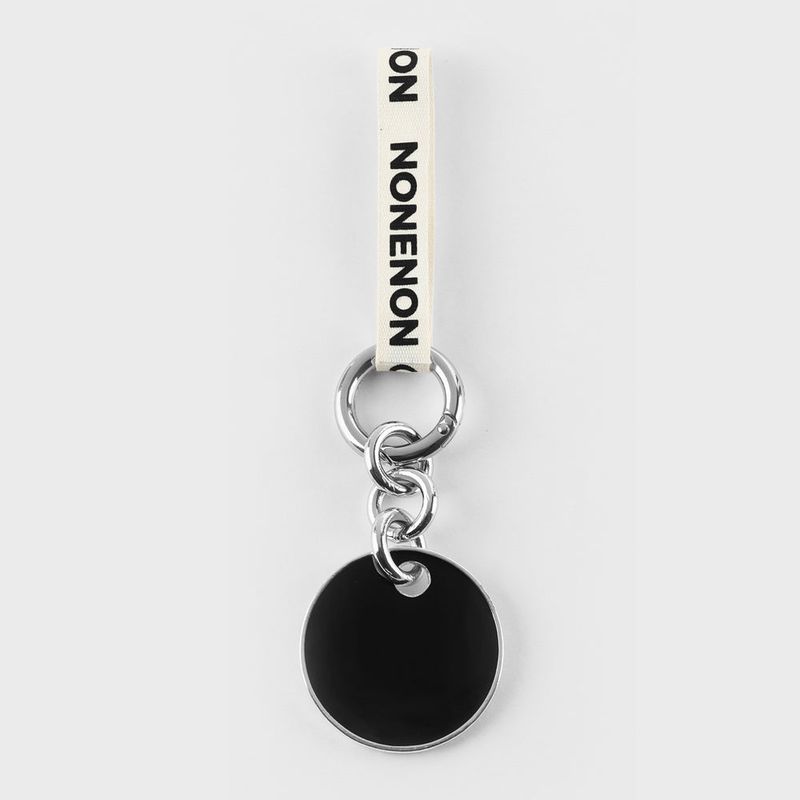 nonenon（ノンノン）の「BLACK CIRCLE KEYRING_S（Toys/Key Holders）」