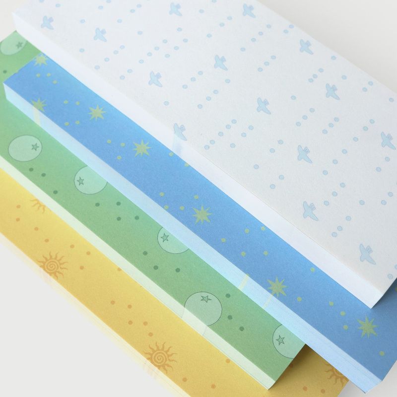 oab summer memo set / 4 pieces