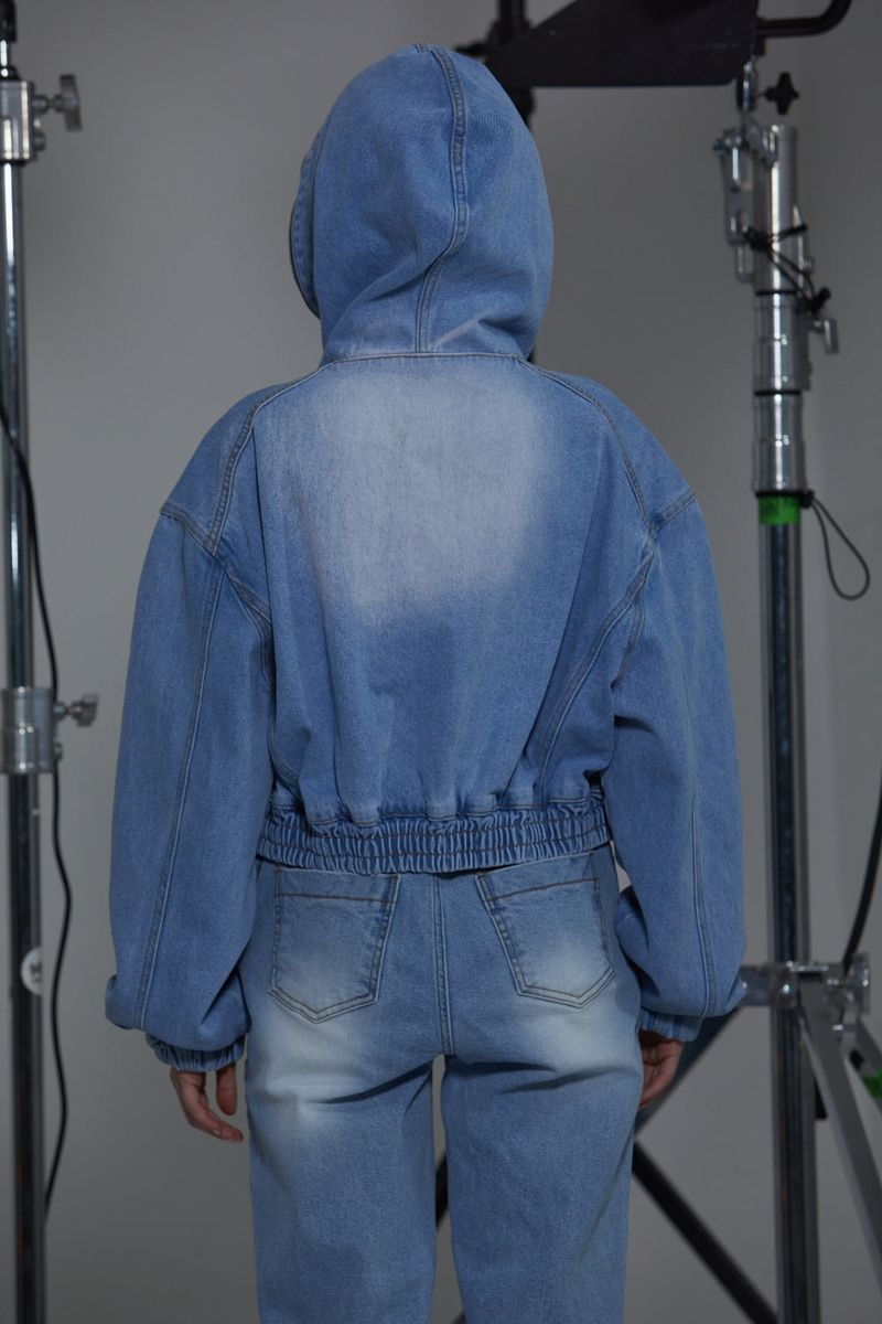 ZIPPER HOOD JACKET
