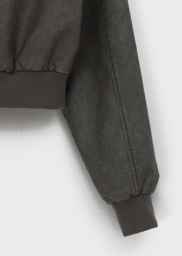 [MADE] Theel Vintage Leather Jumper