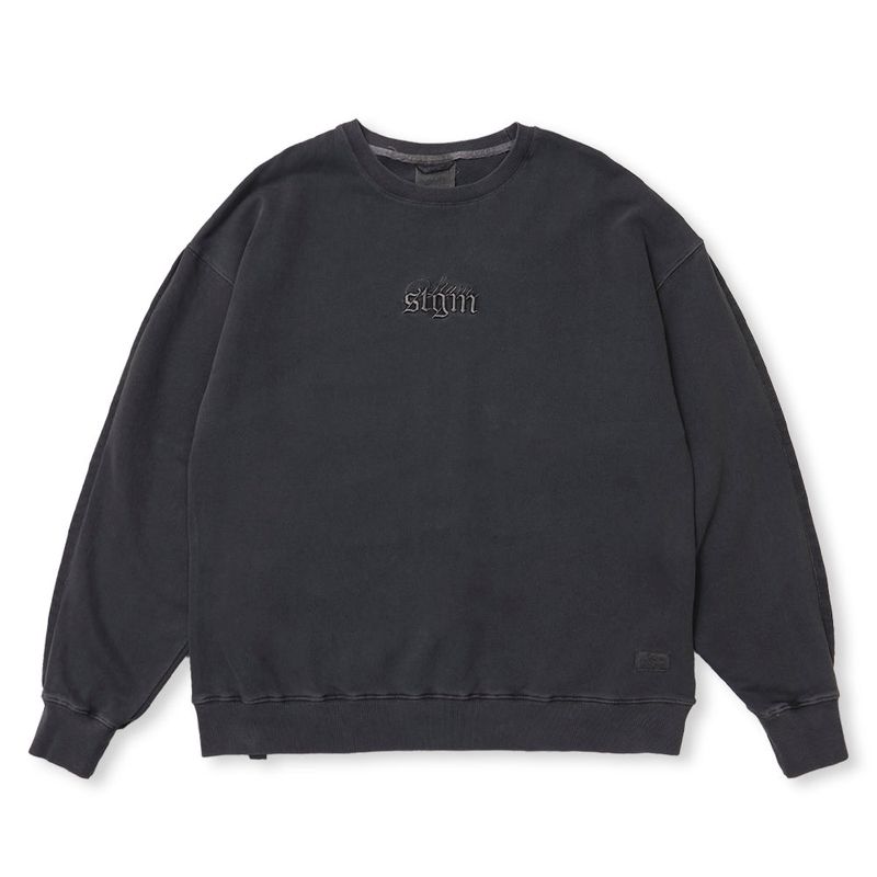 PIGMENT ML CROP ZIP-UP CHACOAL / BROWN