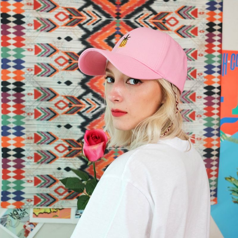 Chubasco Pineapple Freedom Ballcap BCP004 pink
