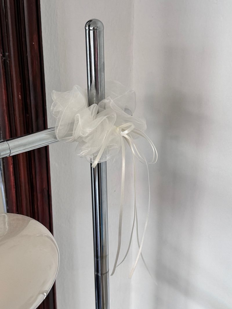 Chiffon Ribbon Scrunchies (3 Colors)