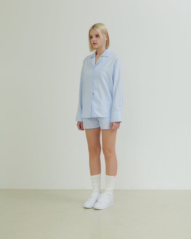 Ontheshell Logo Shirt - Sky Blue