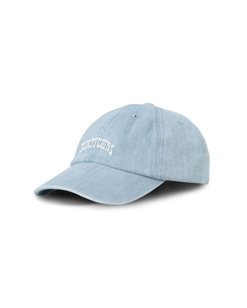 DirtyCoins（ダーティーコインズ）の「Dad Cap Denim DirtyCoins Arc Embroidery（Hats）」