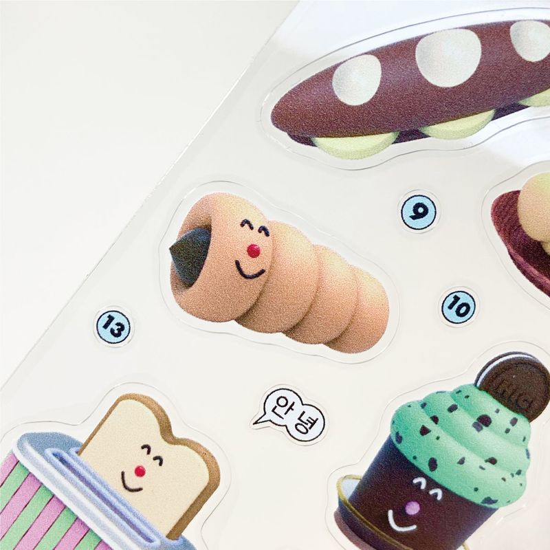 happy bakery sticker