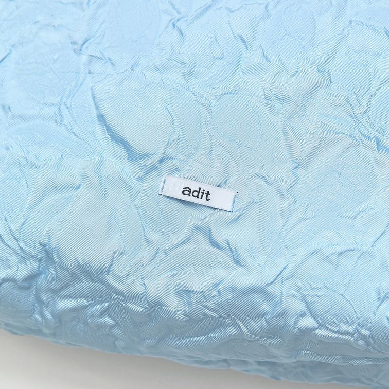Rose knot bag_sky blue