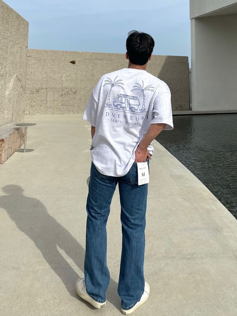 サマートラベルキャンピングTシャツ 