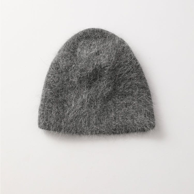 Bluesf angora knit beanie