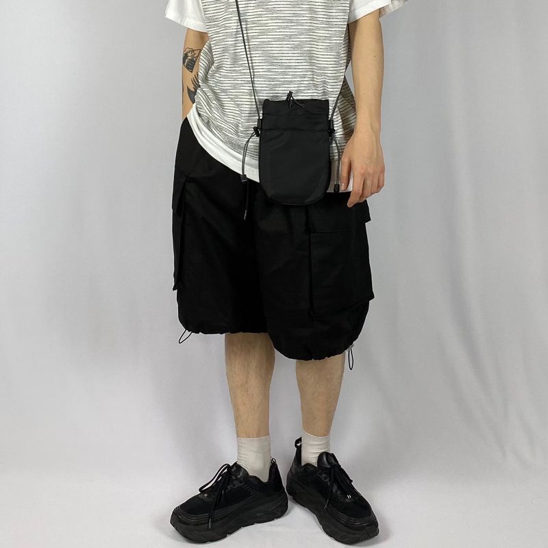 Cargo string bermuda half pants 2C