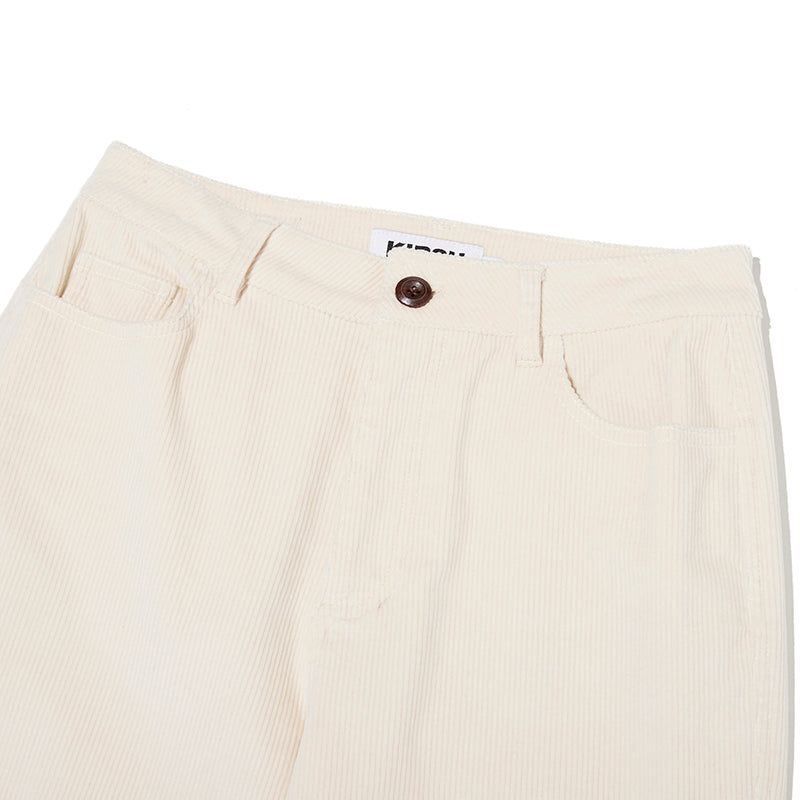CHERRY CORDUROY PANTS [IVORY]