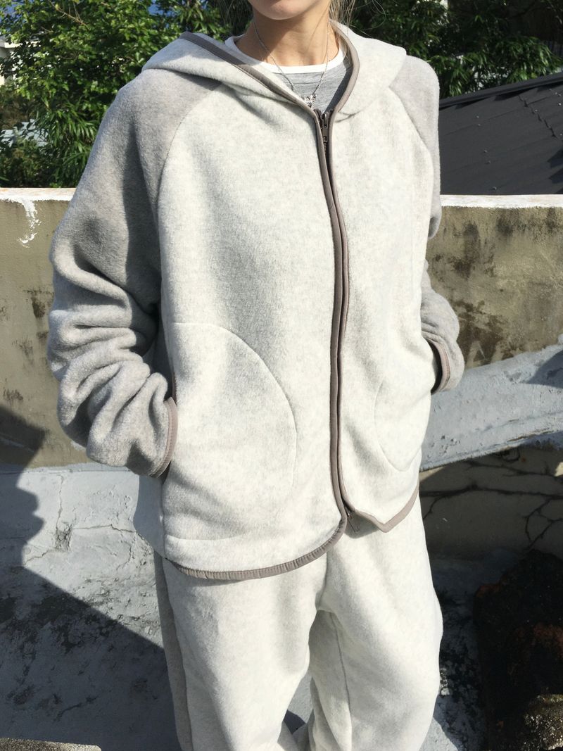 [SET] Fluffy Winter Fleece Zip-Up (3c)