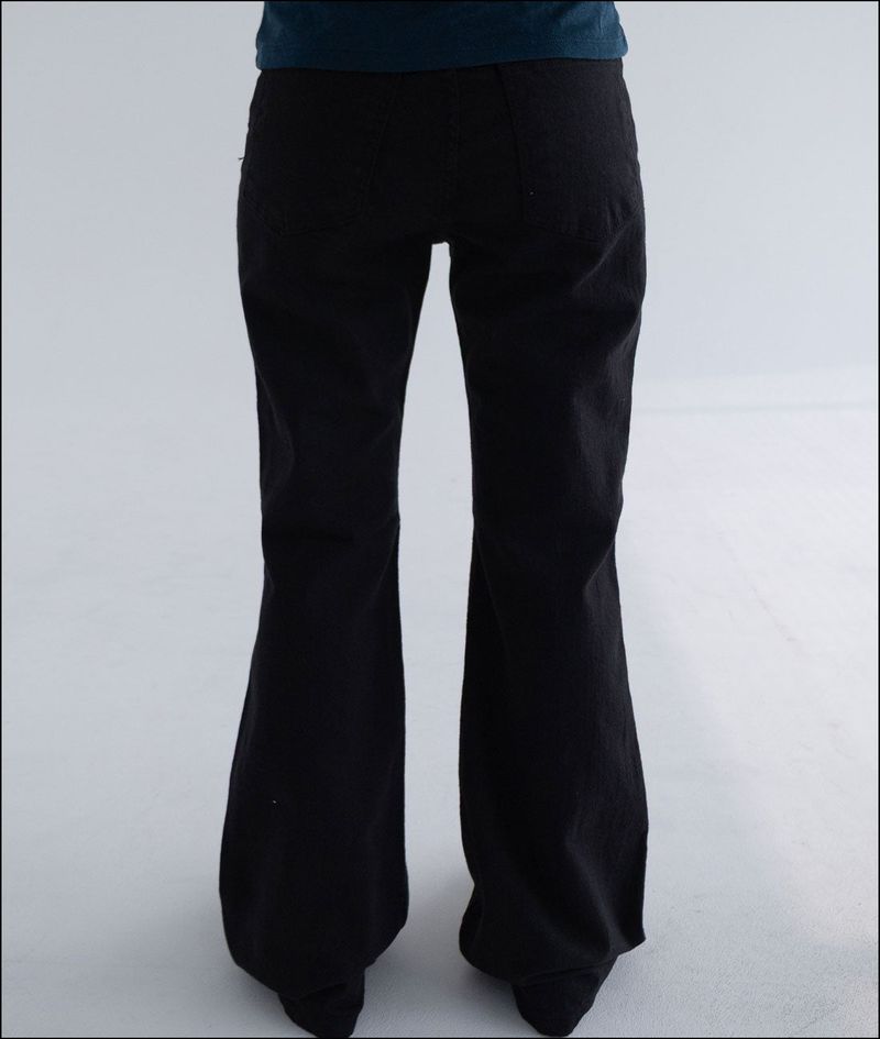 Nine low rise cotton pants