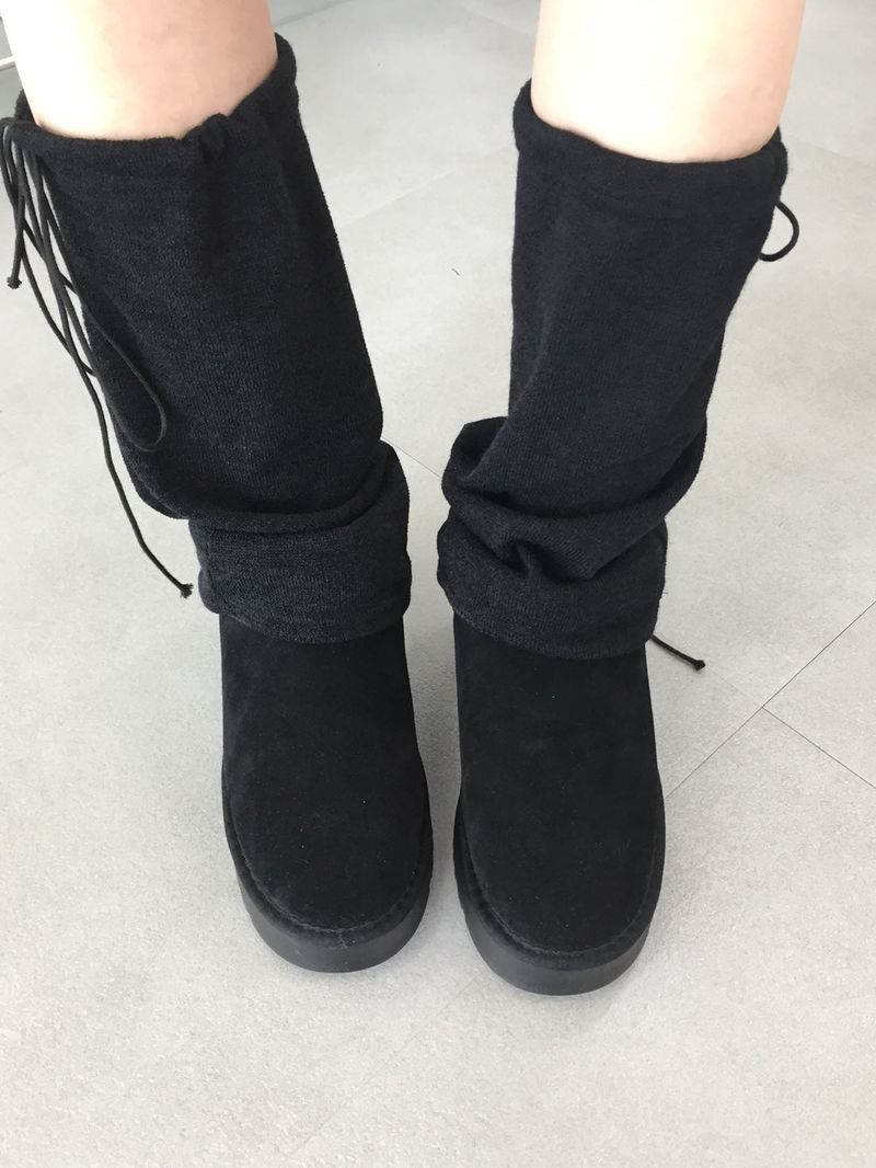 Nana string leg warmer (2color)