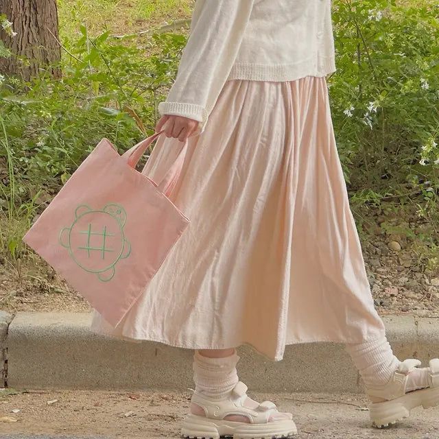 A Walk - Cotton Bag [Melonpan Turtle]