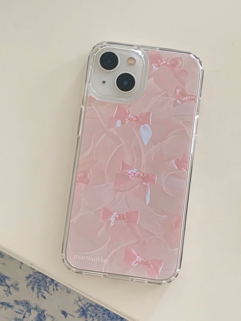 marmurday（マモデイ）の「[MADE] バレエコアリボンケース（スマホグッズ/小物）」