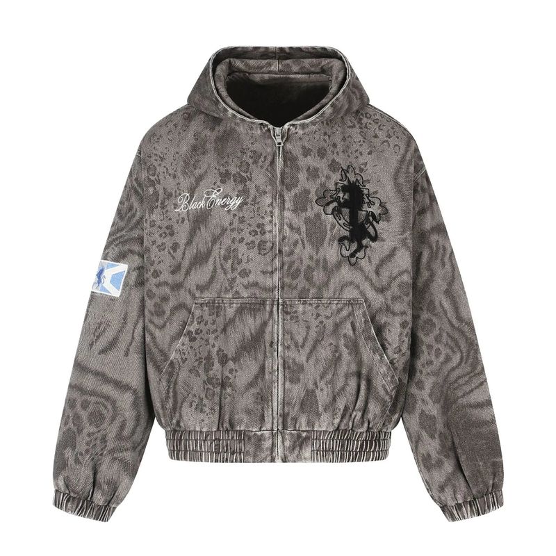 Cozy&Kitsch（コージーアンドキッチ）の「Vesper Acid Leopard Hoodie Zip-up（Jackets/Outerwear）」