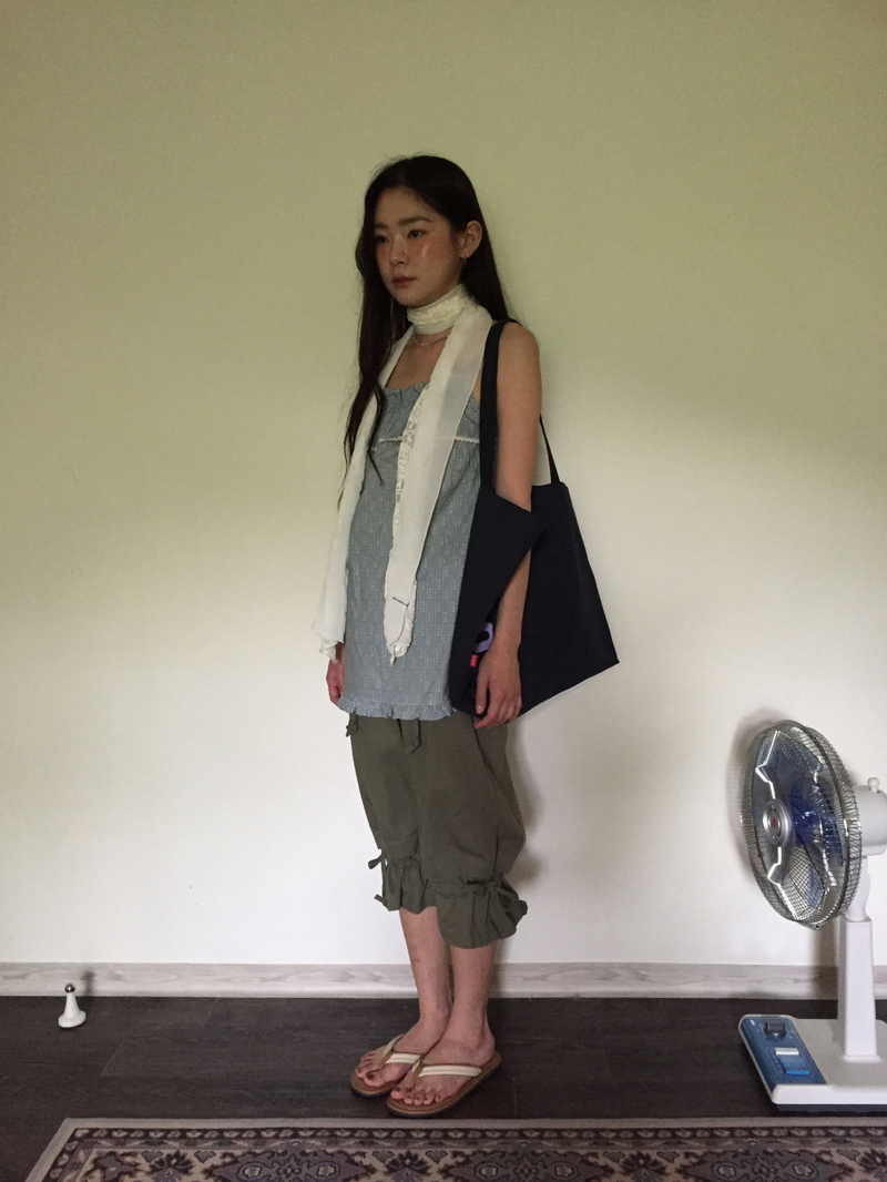 Neige frill harem pants (2color)