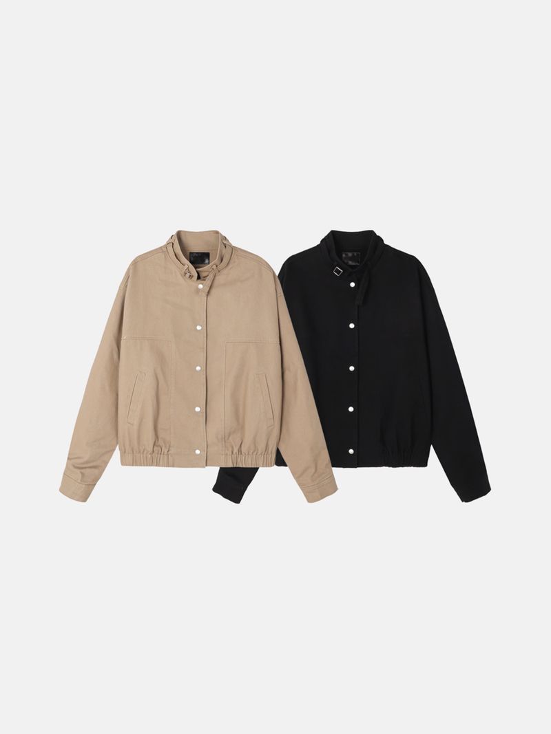  80's snap hunting jacket