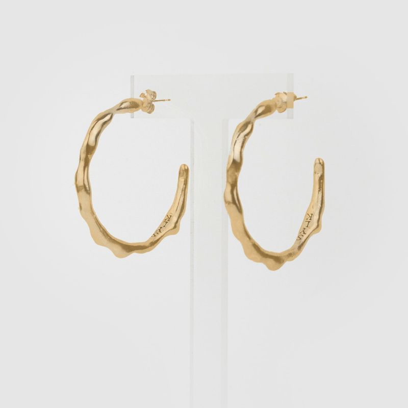Melting Hoop Earring