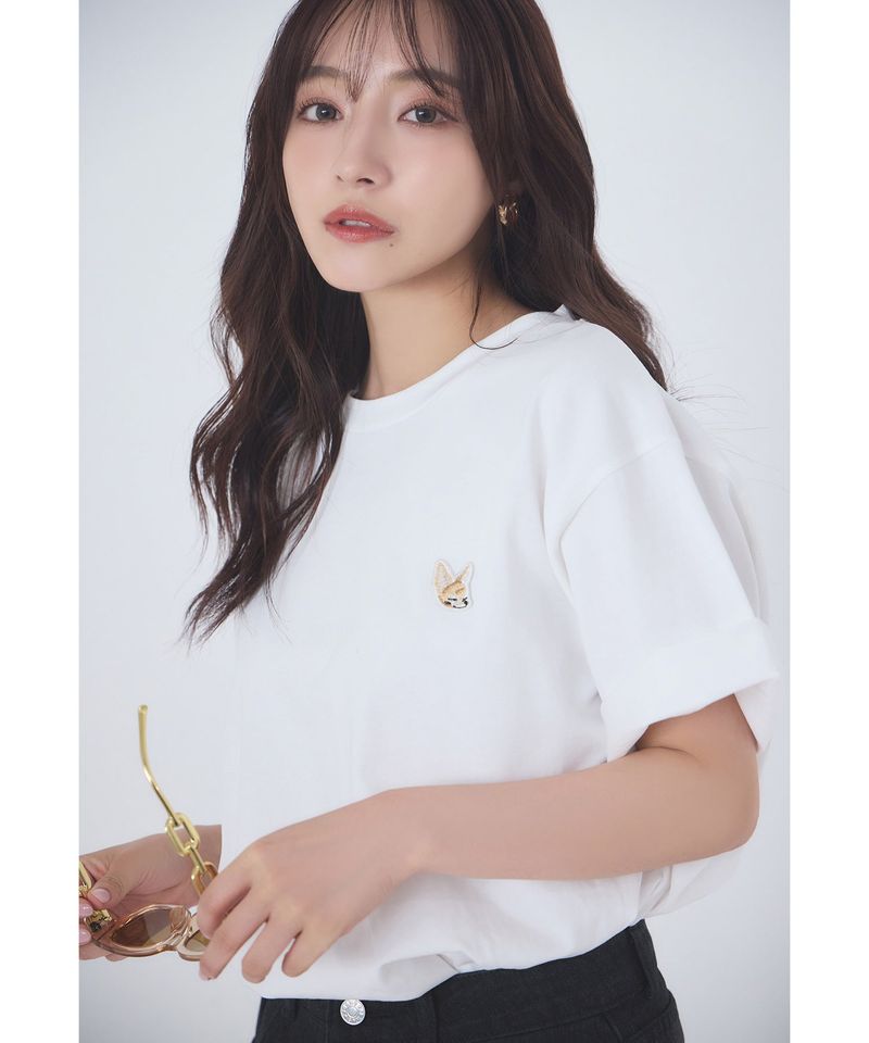 ANDGEEBEE（アンジービー）の「UNISEX フェネックワッペンT（Tops）」