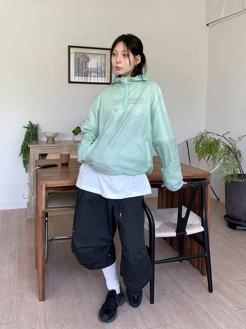 SHELL ANORAK WIND BREAKER (2C)