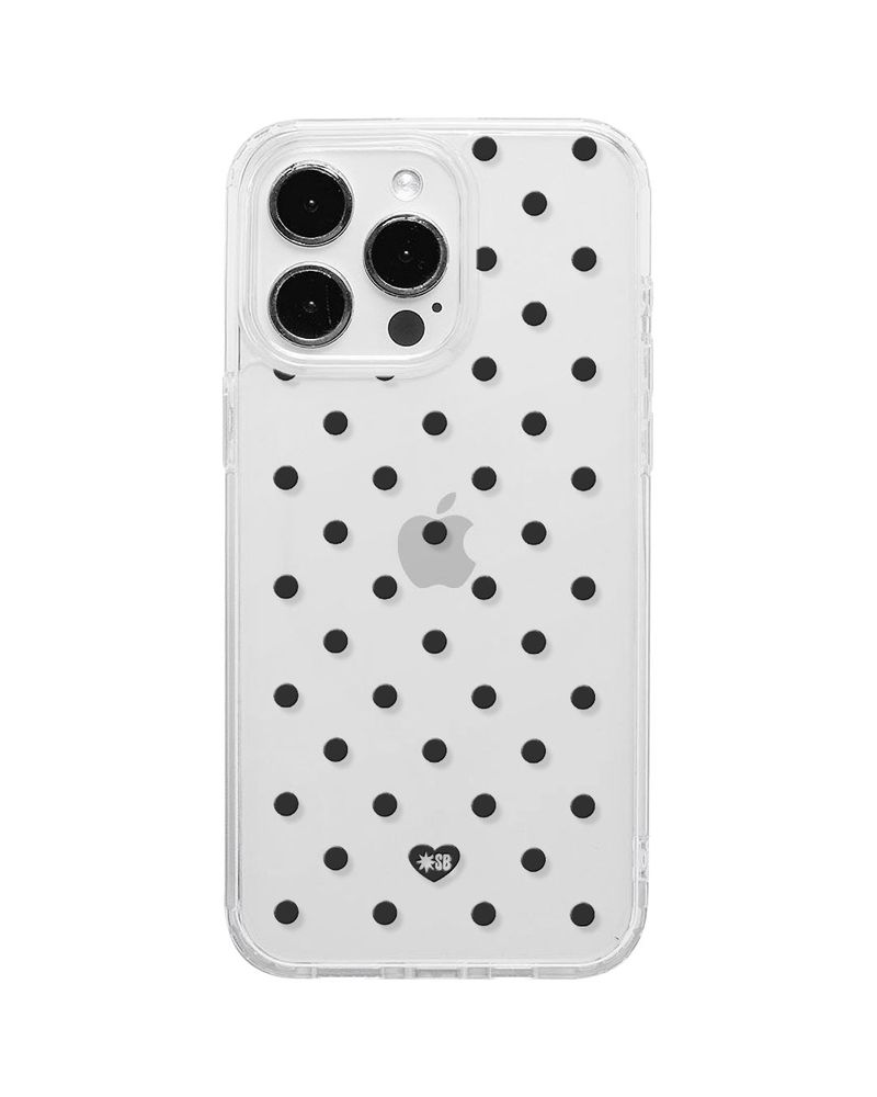 SOLARBEEAM(ソーラービーム)の「DOT JELLY Gel Hard Slim Phone Case - Black(Smartphone Accessories)」