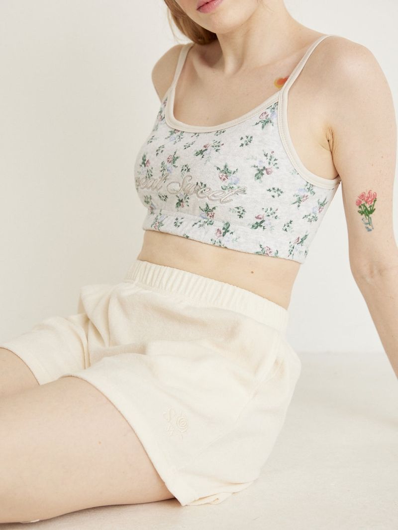 ICE CREAM TERRY SWIM SETUP - IVORY