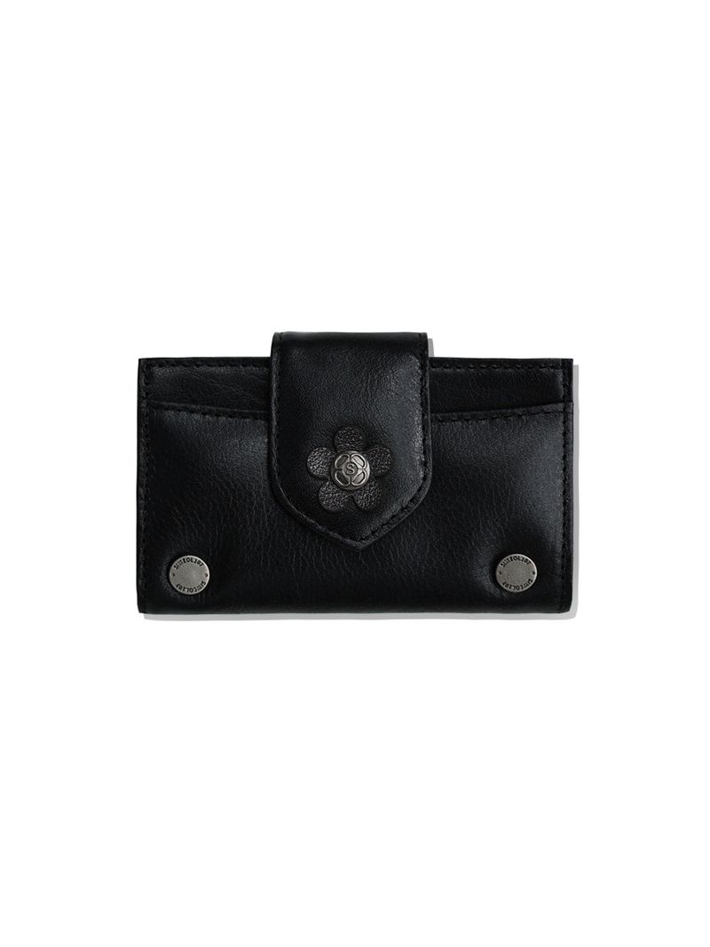 Fleur Card Wallet (Black)