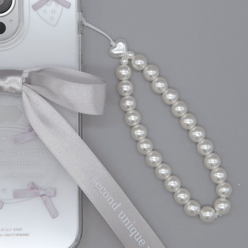 SUN CASE CLEAR BALLET RIBBON SILVER