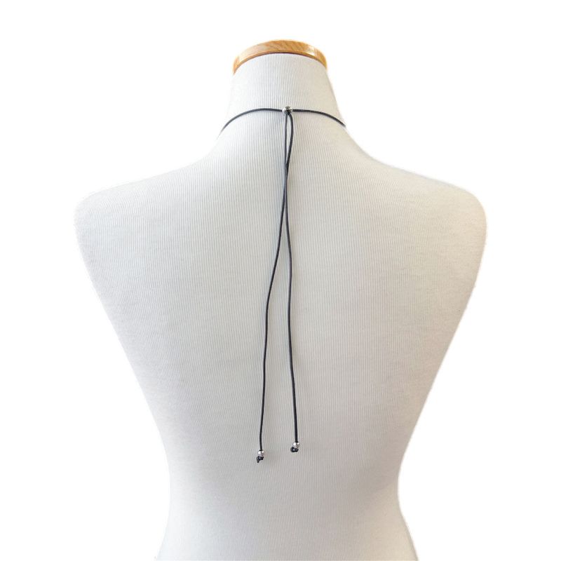 Or Hair Comb Long Strap Necklace