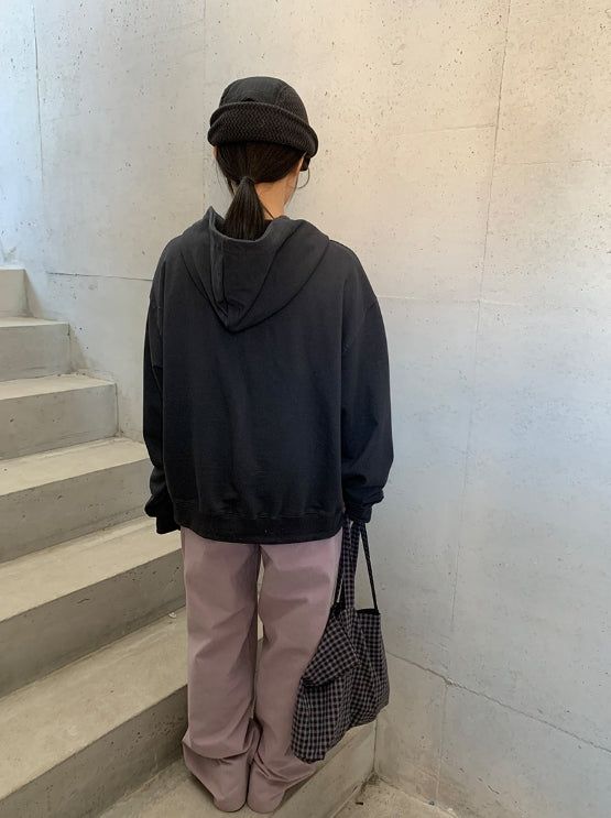 Silka Cotton Rivet Over Hood Zip-Up