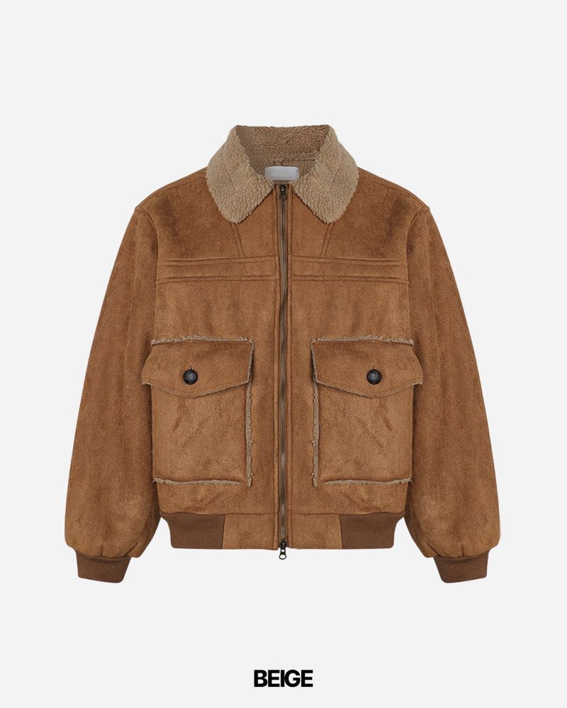 Sable Suede Mustang Jacket