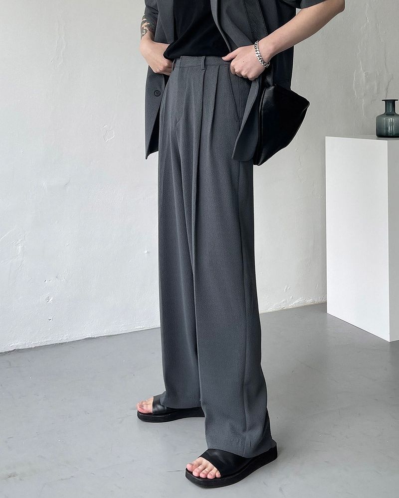 CR Slow Linen Half Sleeve Jacket (2 colors)