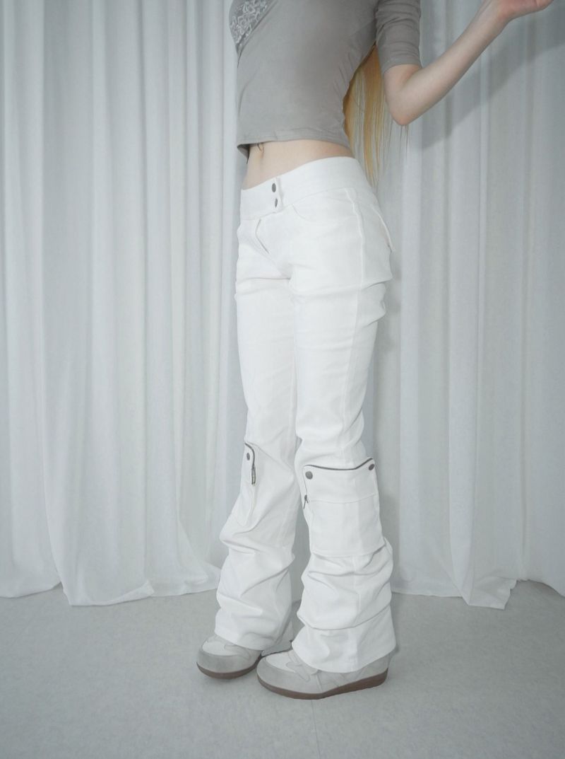 slay pocket bootcut pt (2 color) 