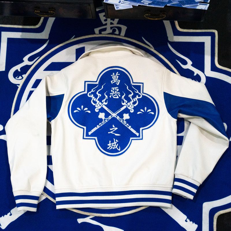 White Vice Varcity Jacket