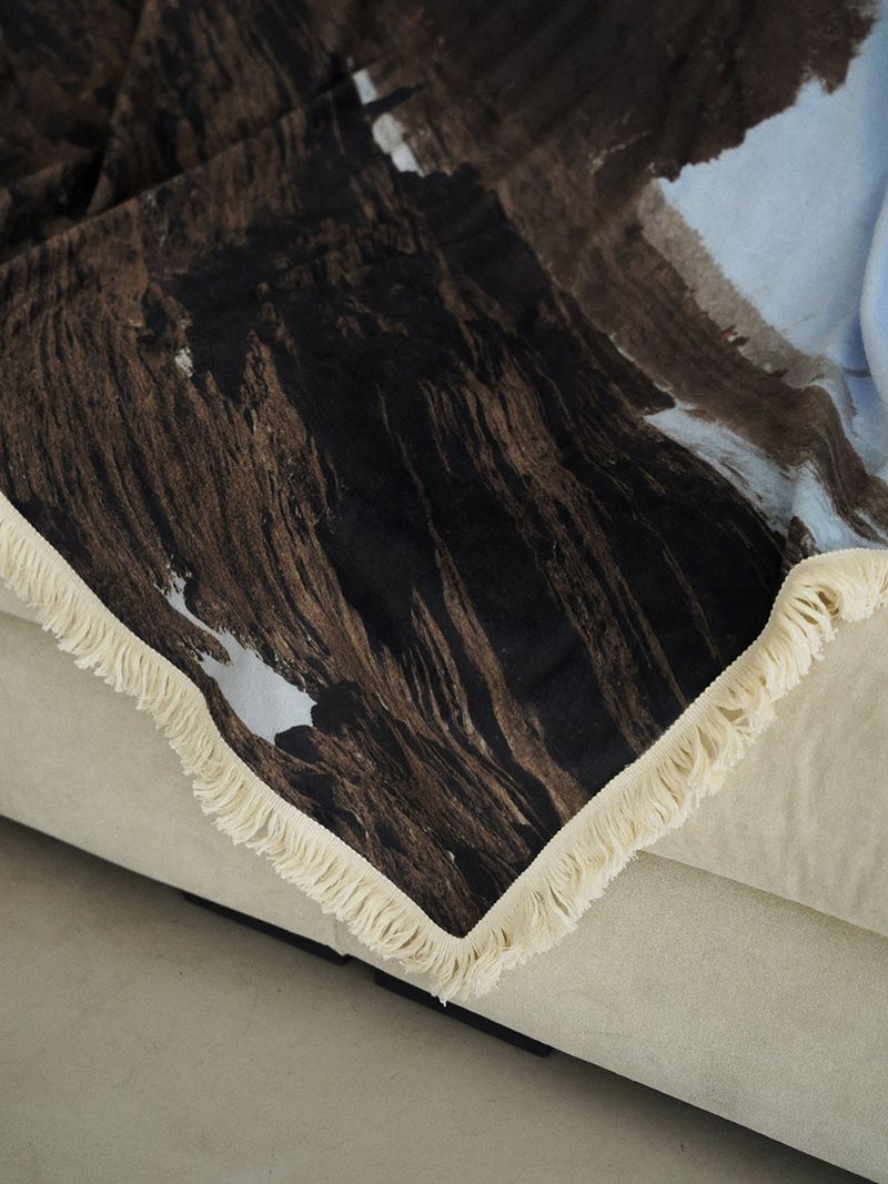 cliff seaside blanket