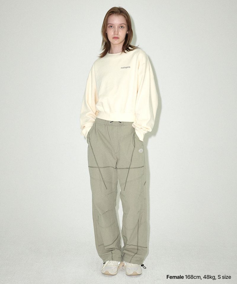 COVER STITCH PARACHUTE PANT