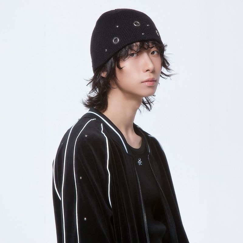 (DUC) Velour Stadium Jacket Black
