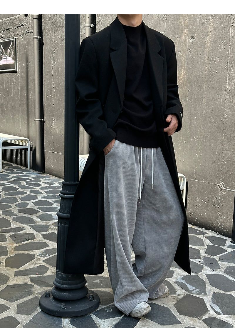 [F/W] Hidden max wool long coat(3color)