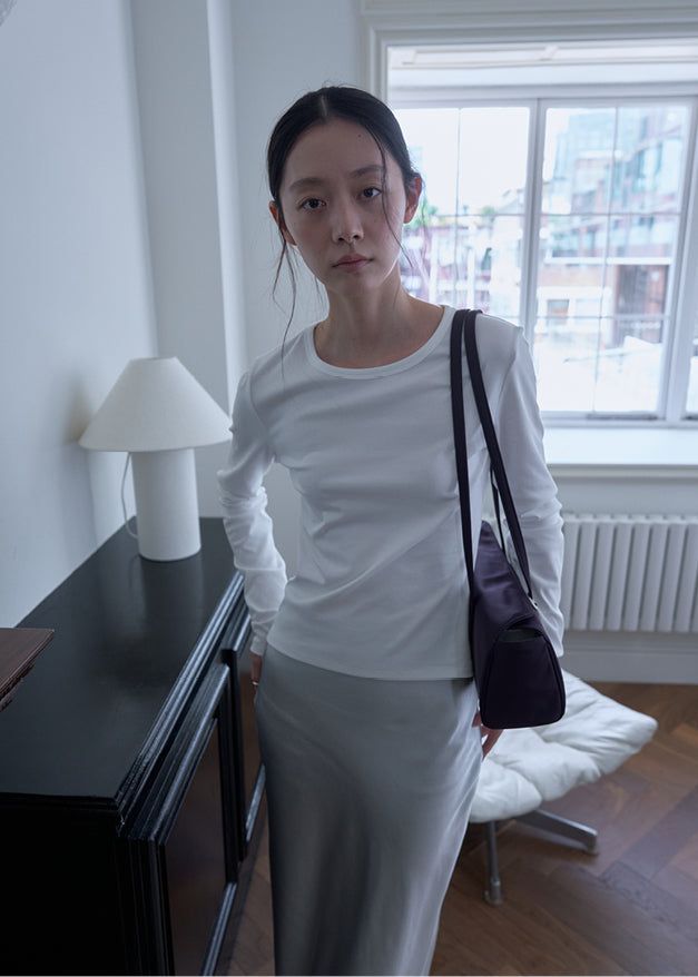 TERNE（テルン）の「Classic Long Sleeve T-shirt (Ivory)（Tops）」