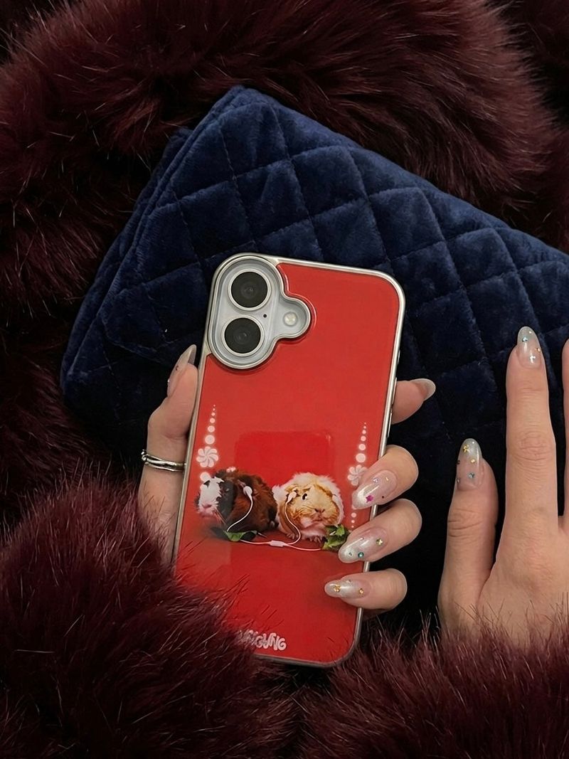 Furry Friends airpods case_Guineapig